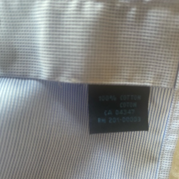 Men’s modern fit Dress Shirt, cotton Size 17L - Picture 4 of 6